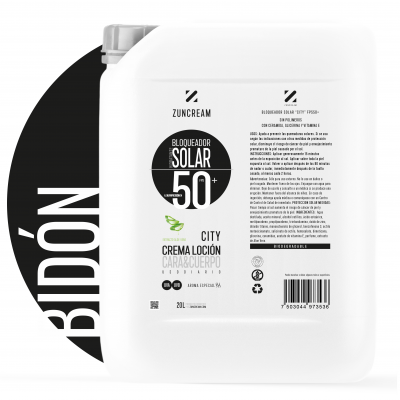 Bloqueador Solar CITY FPS50+ (20L) Bidón